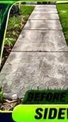 Sidewalk & Walkway Pressure Washing